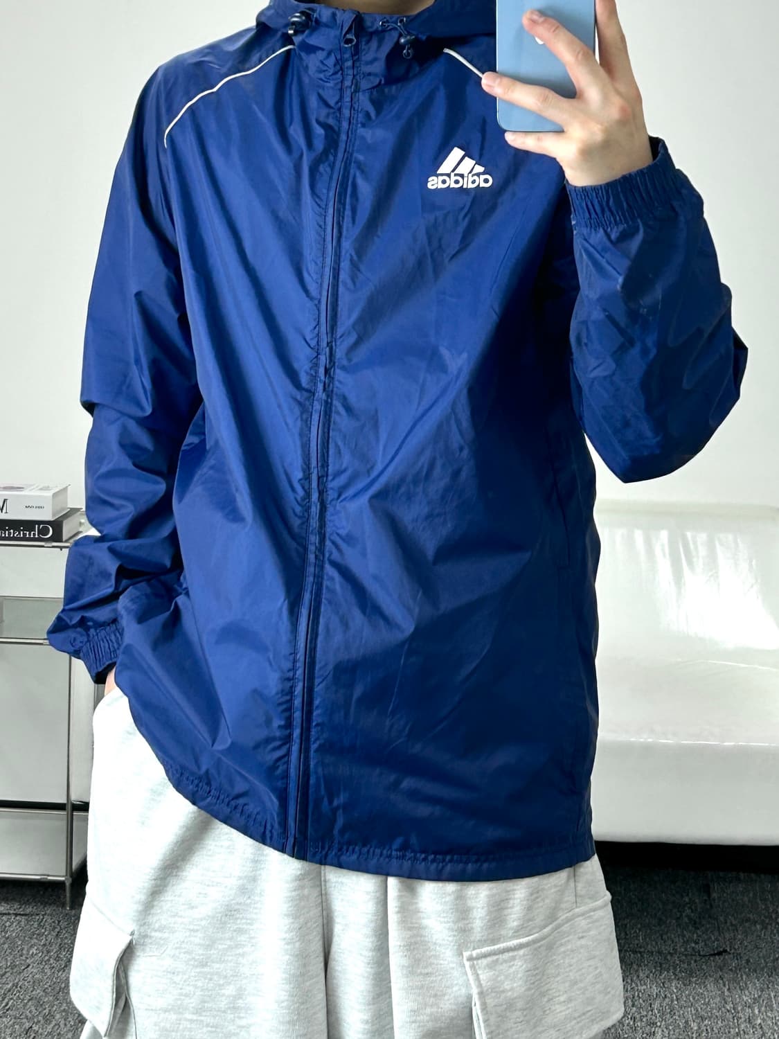 아디다스 00s 올드스쿨 바람막이 XL  상품이미지2