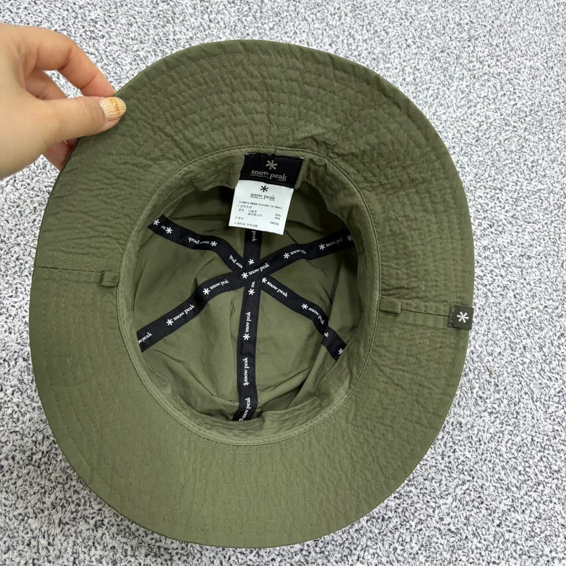 SM 스노우피크 버킷팻 등산 모자 0406J 상품이미지4
