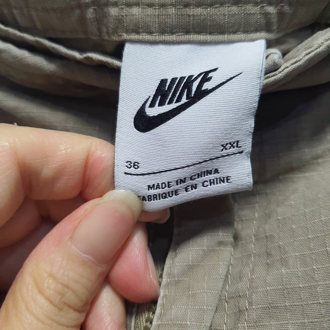 나이키 스우시 카고 반바지 베이지 상품이미지6