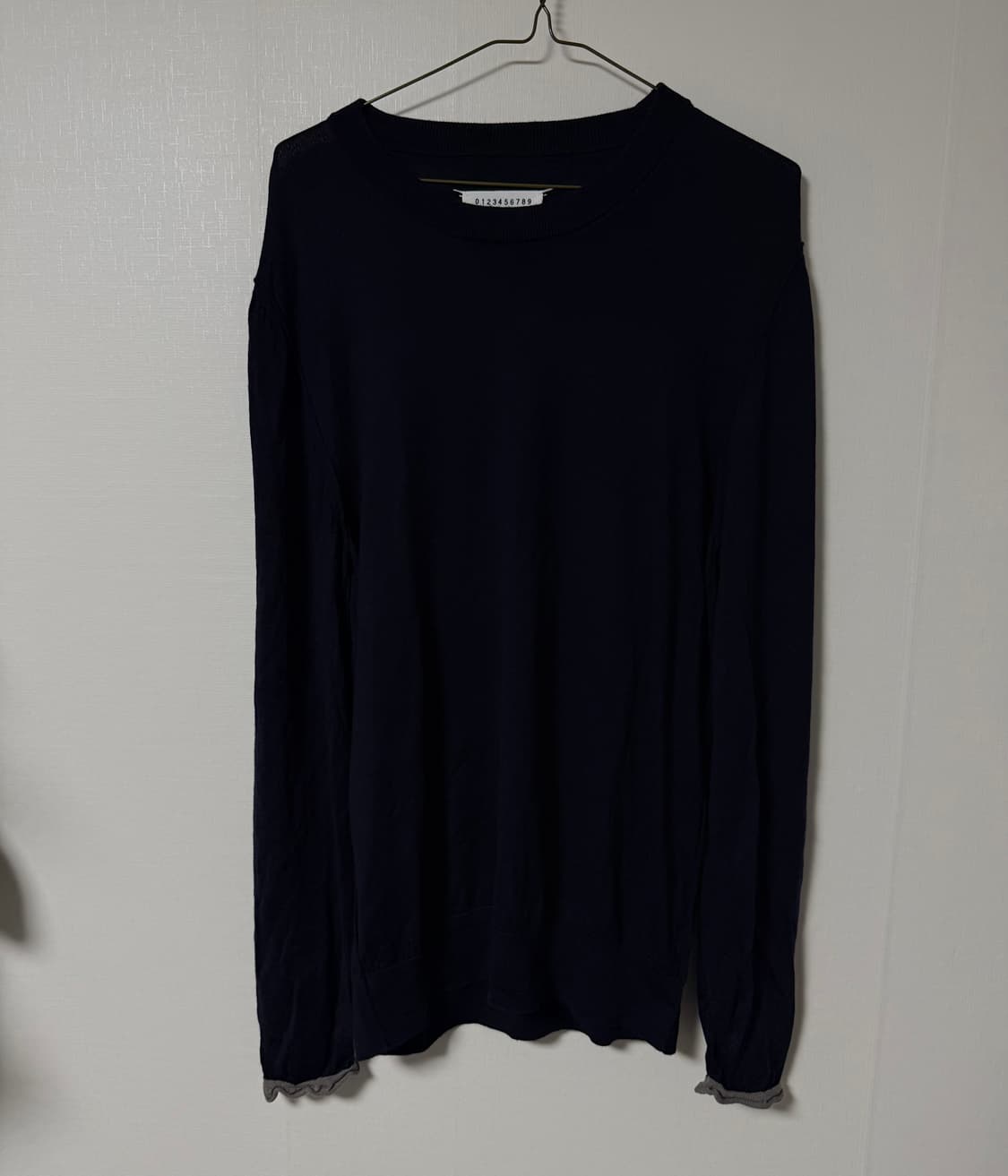 마틴 마르지엘라 소매 레이어드 데끼 니트 상품이미지1