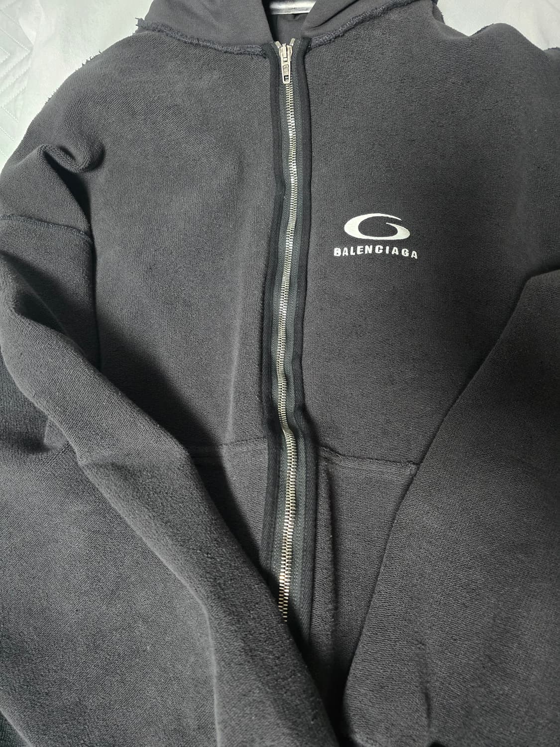 [XL] 발렌시아가 루프 인사이드아웃 후드집업 상품이미지1