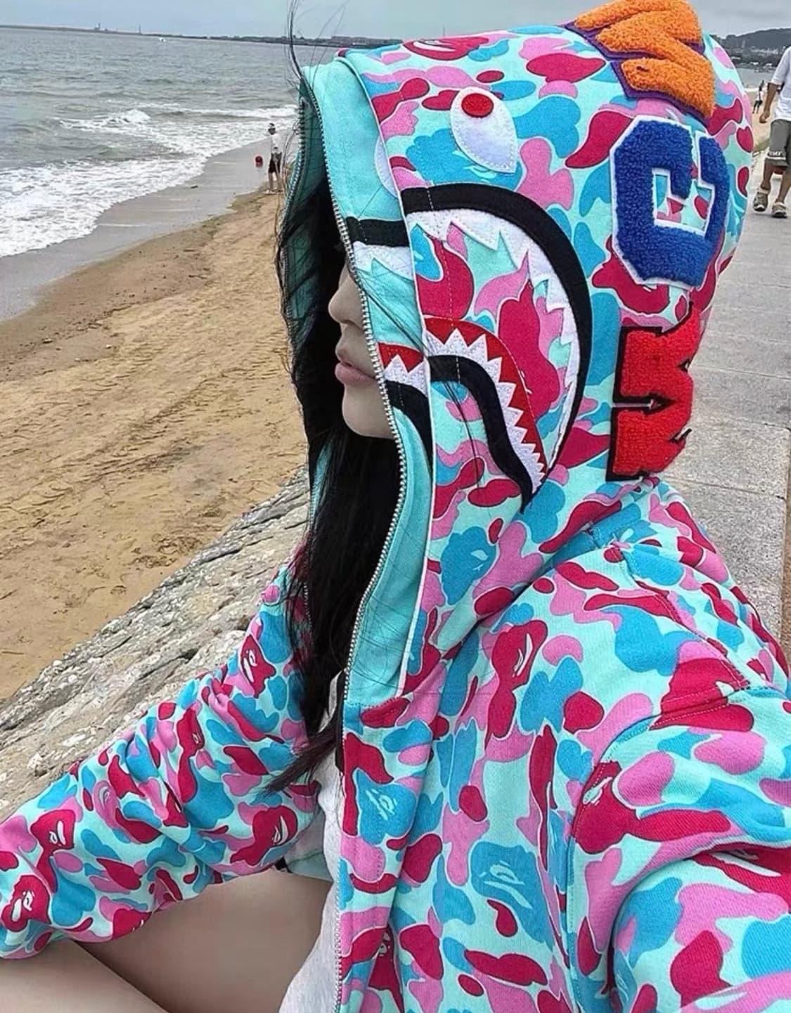 베이프 후드집업 상품이미지2