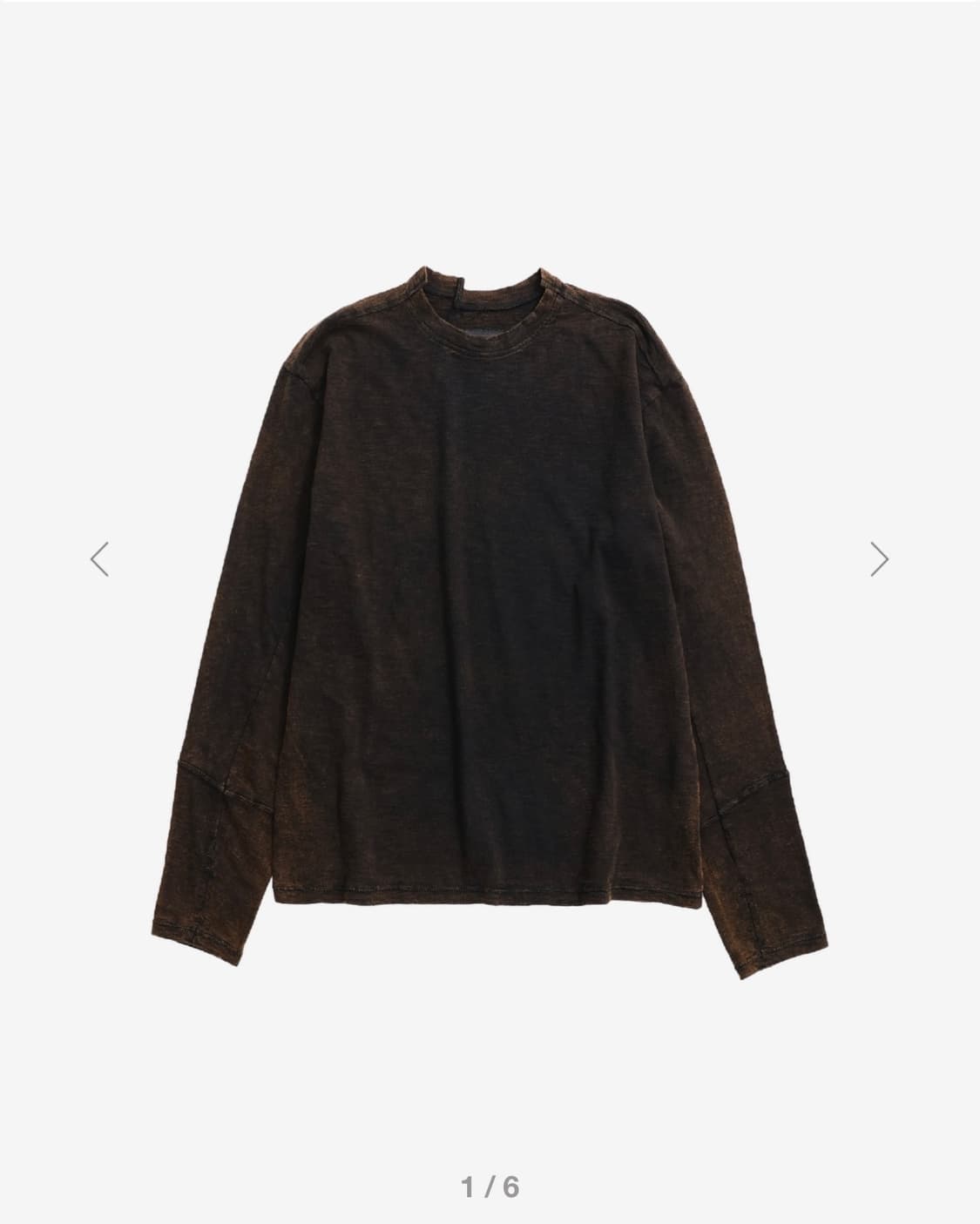 [2] 999Humanity 롱슬리브  상품이미지1