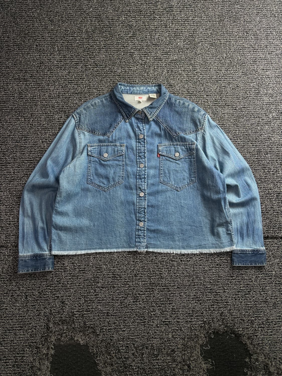 리바이스 클래식 미렐라 크롭 웨스턴 셔츠 4096 상품이미지2