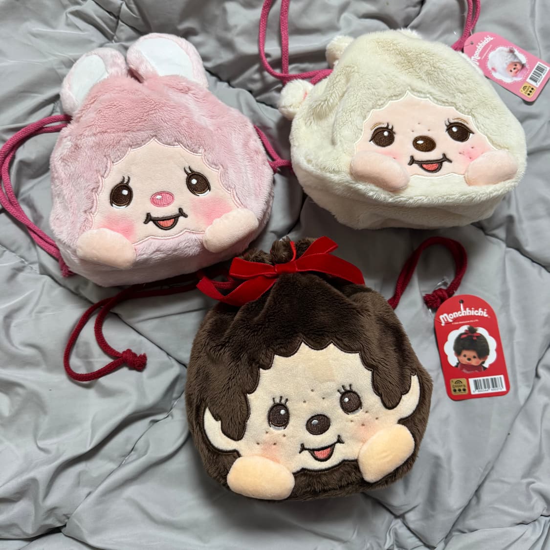 몬치치 페이스 조이개 파우치 복조리 상품이미지3