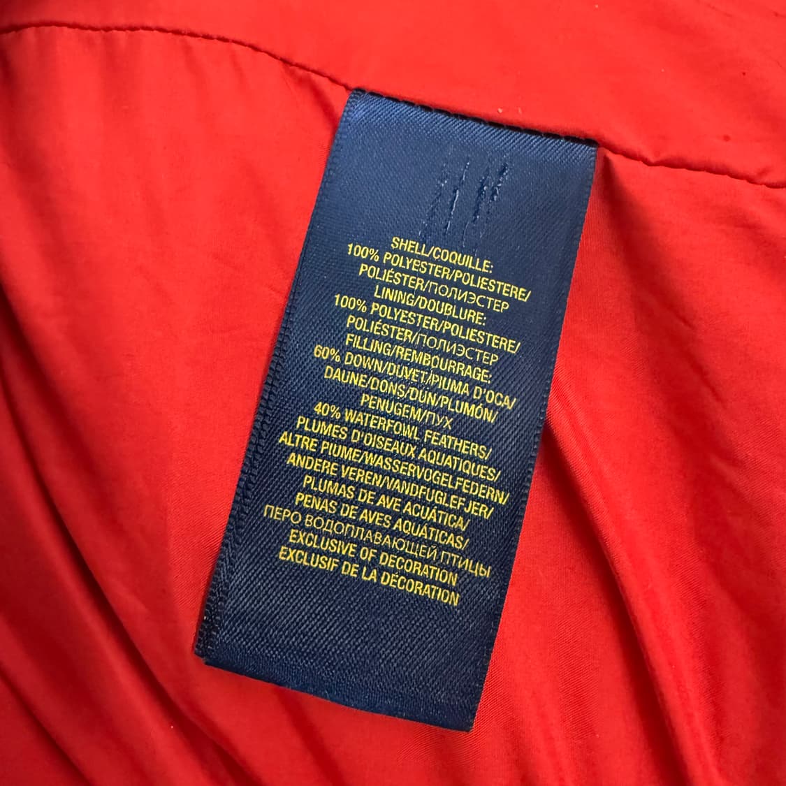 [정품/L] 폴로 랄프로렌 네이비 푸퍼 패딩 점퍼 b14 상품이미지6