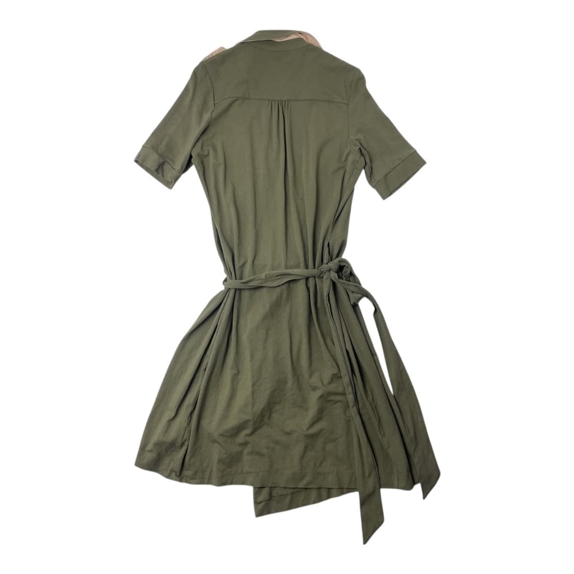 [중고] 타미힐피거 카키 랩 반팔 원피스 상품이미지2