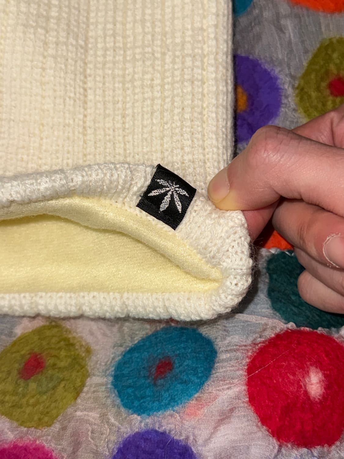 Marijuana Cannabis Fleece Lined Beanie 상품이미지10