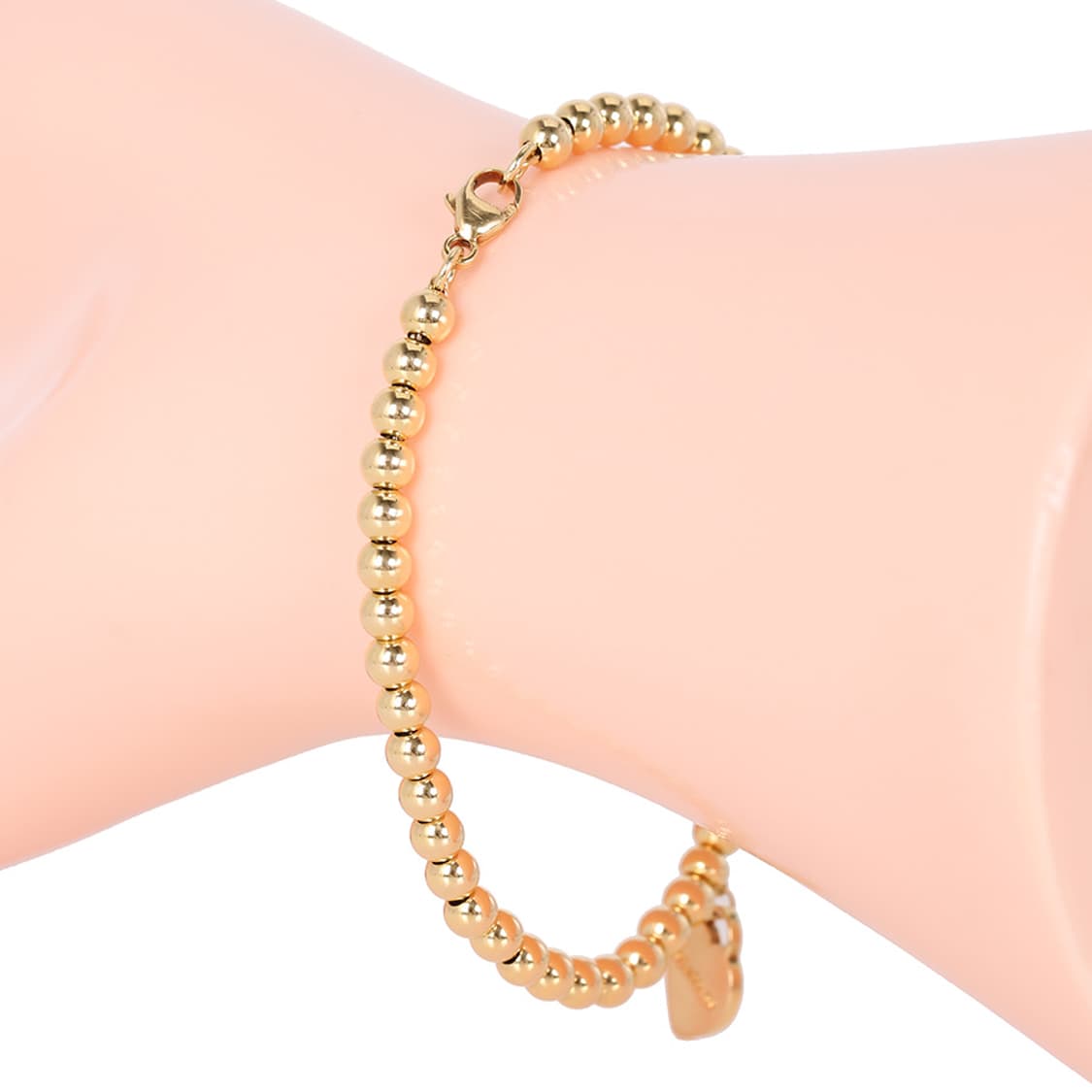 리턴투 티파니 하트 태그 비드 브레이슬릿 옐로우골드 팔찌 23993104 상품이미지10