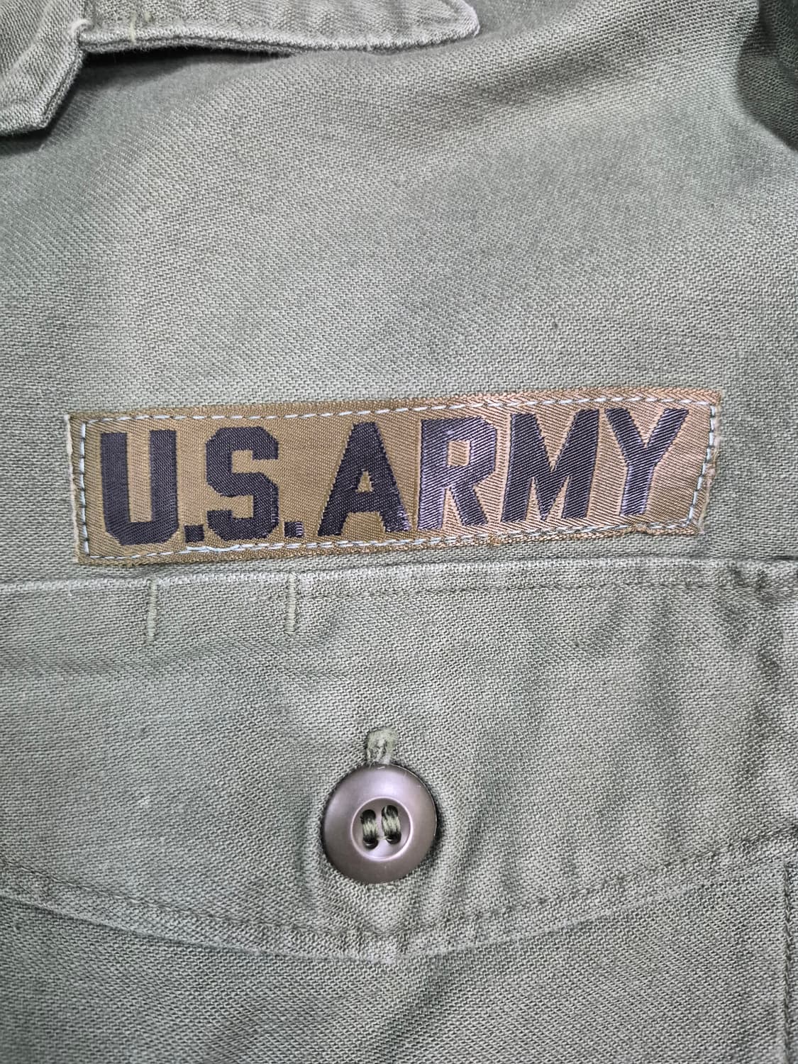 US ARMY 야전 셔츠 MULLER 패치 105 상품이미지6