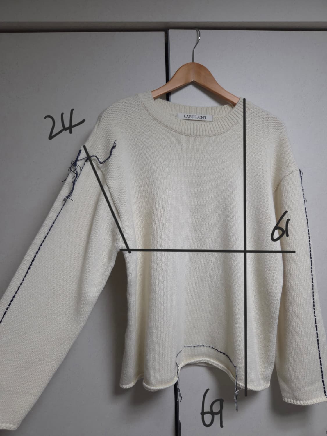 라티젠 lartigent 니트 스웨터 상품이미지4