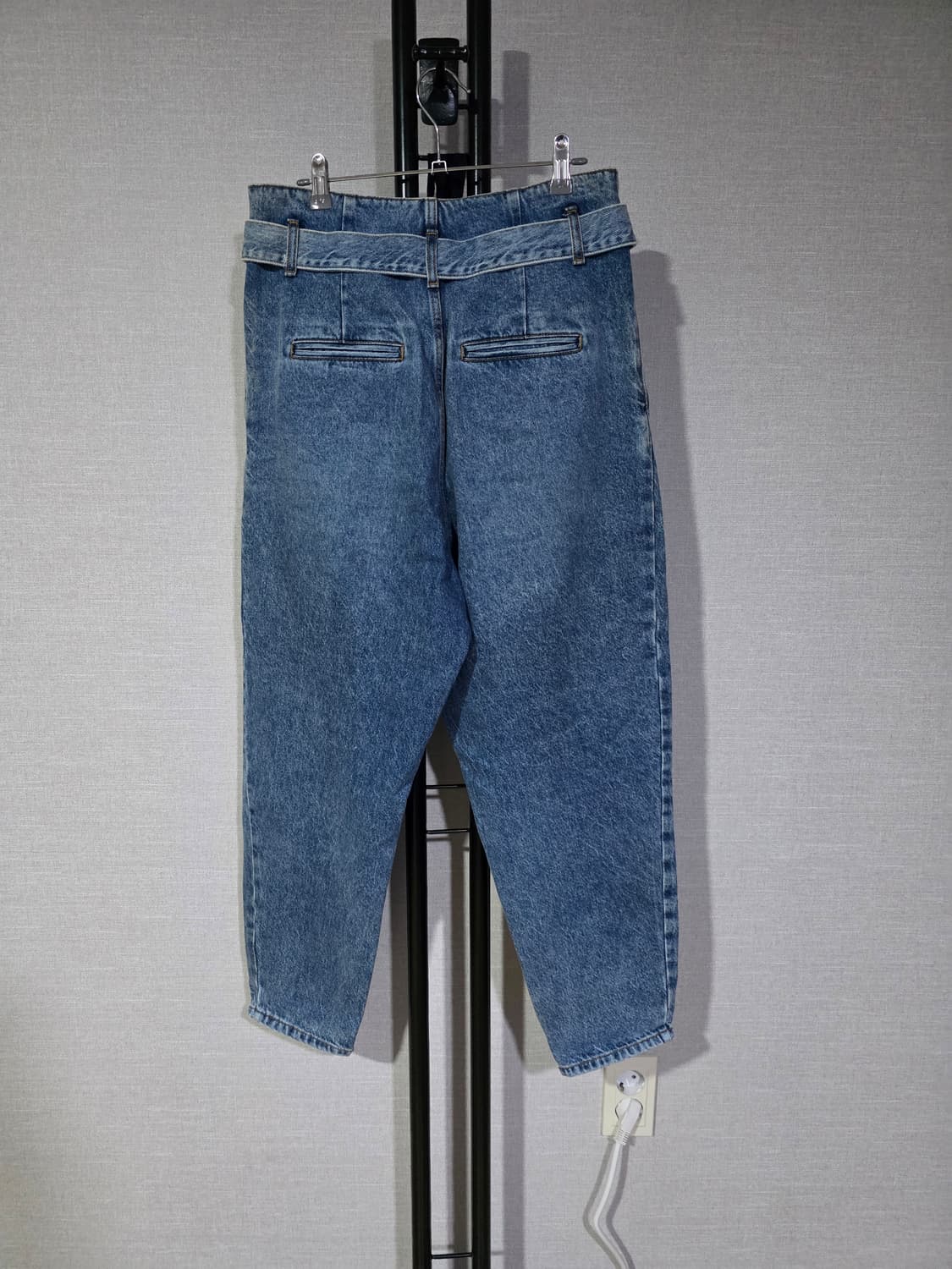IRO 벨트 데님 배기 팬츠 36 (26~27) 상품이미지2