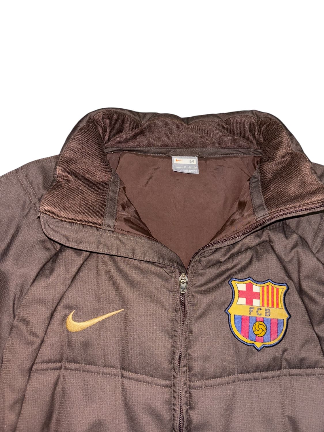 나이키 fc 바르셀로나 브라운 패딩 상품이미지8