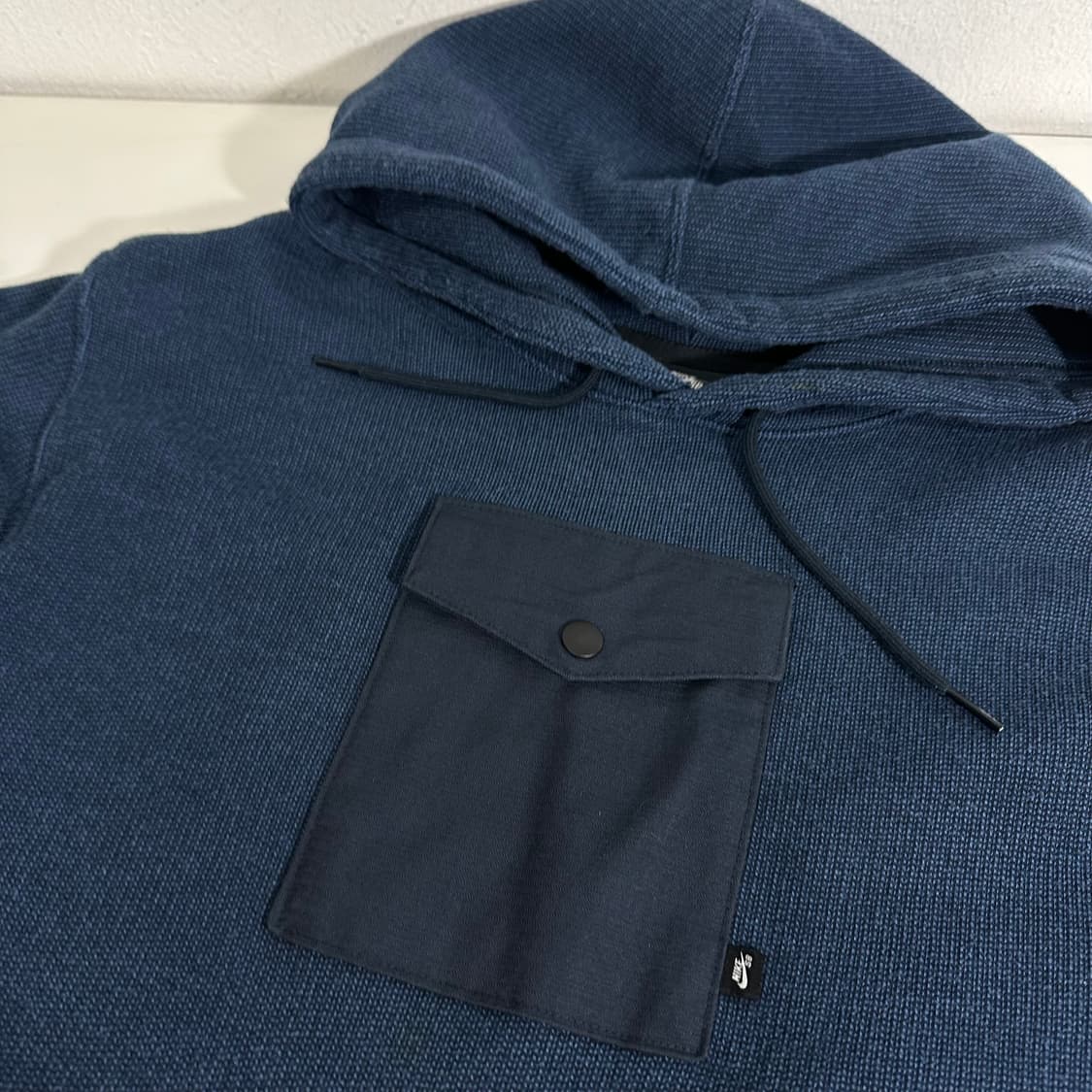 S 95 나이키SB 네이비 빅포켓 니트후드 상품이미지1