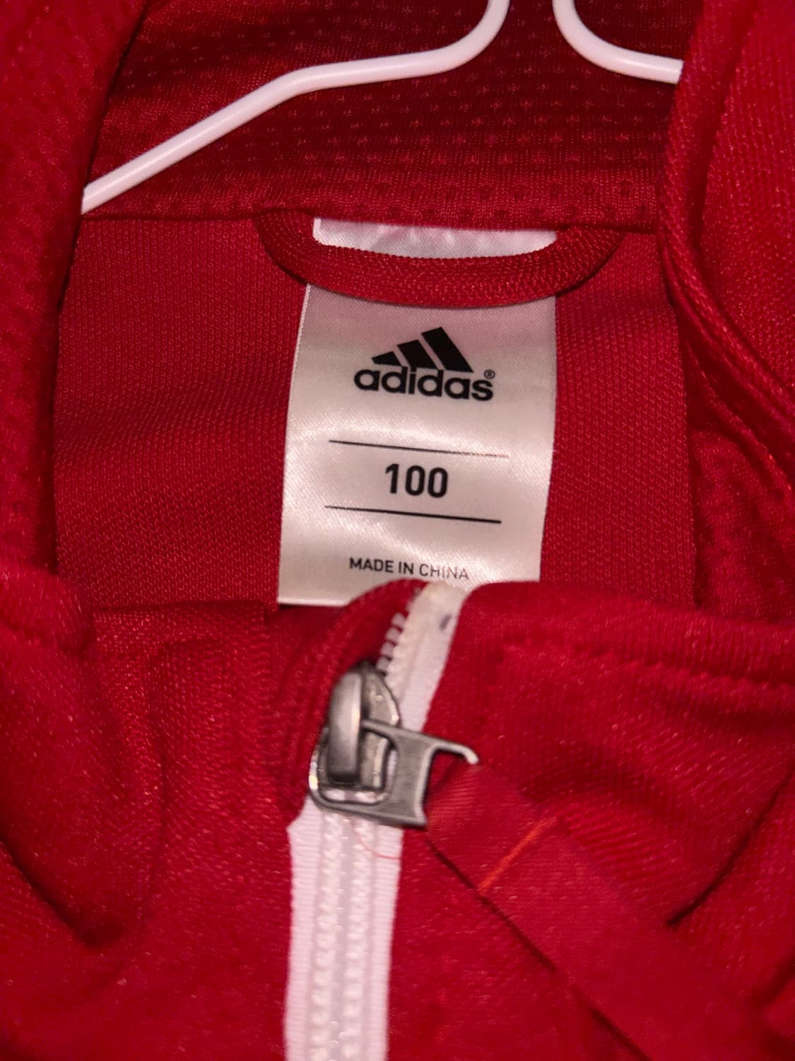 아디다스 레드 져지 L 상품이미지2