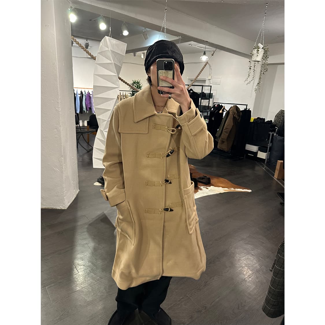 언유즈드 21aw 더플코트 상품이미지4