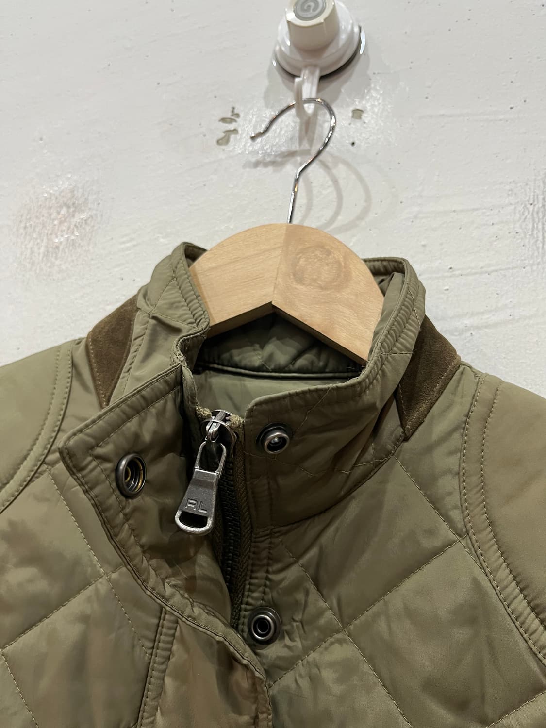 폴로 퀼팅 자켓 우먼즈 XS 상품이미지4