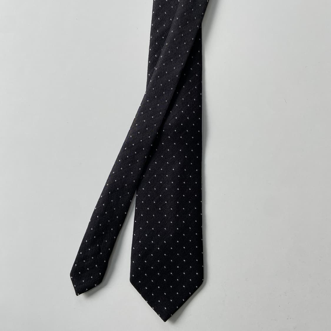 지방시 정품 명품 블랙 혼방넥타이 (GIVENCHY) 상품이미지1