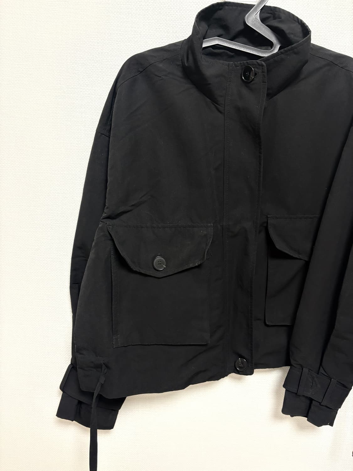 미쏘 블랙 바람막이 상품이미지2