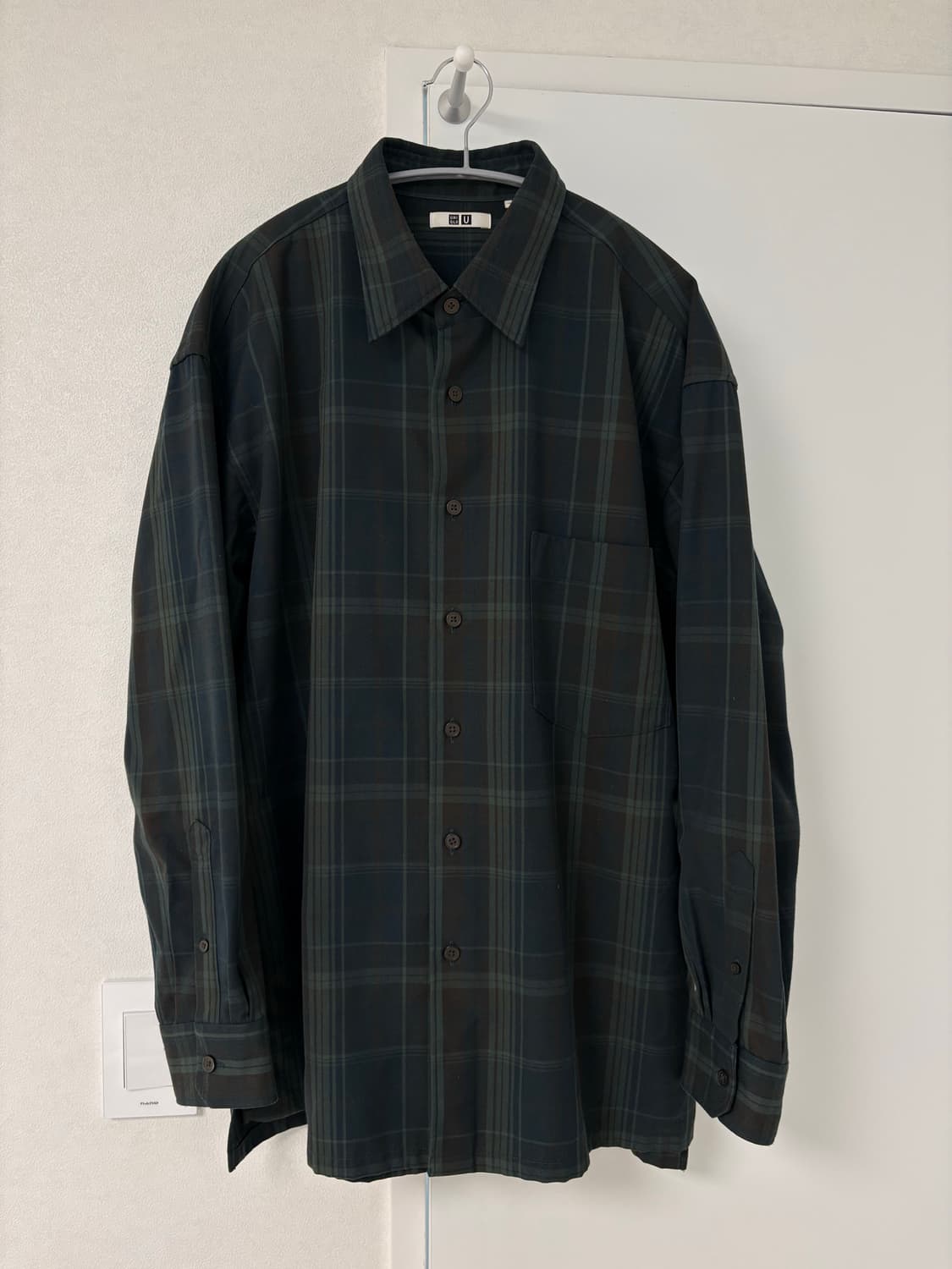 유니클로U 플란넬오버사이즈셔츠 L 상품이미지1