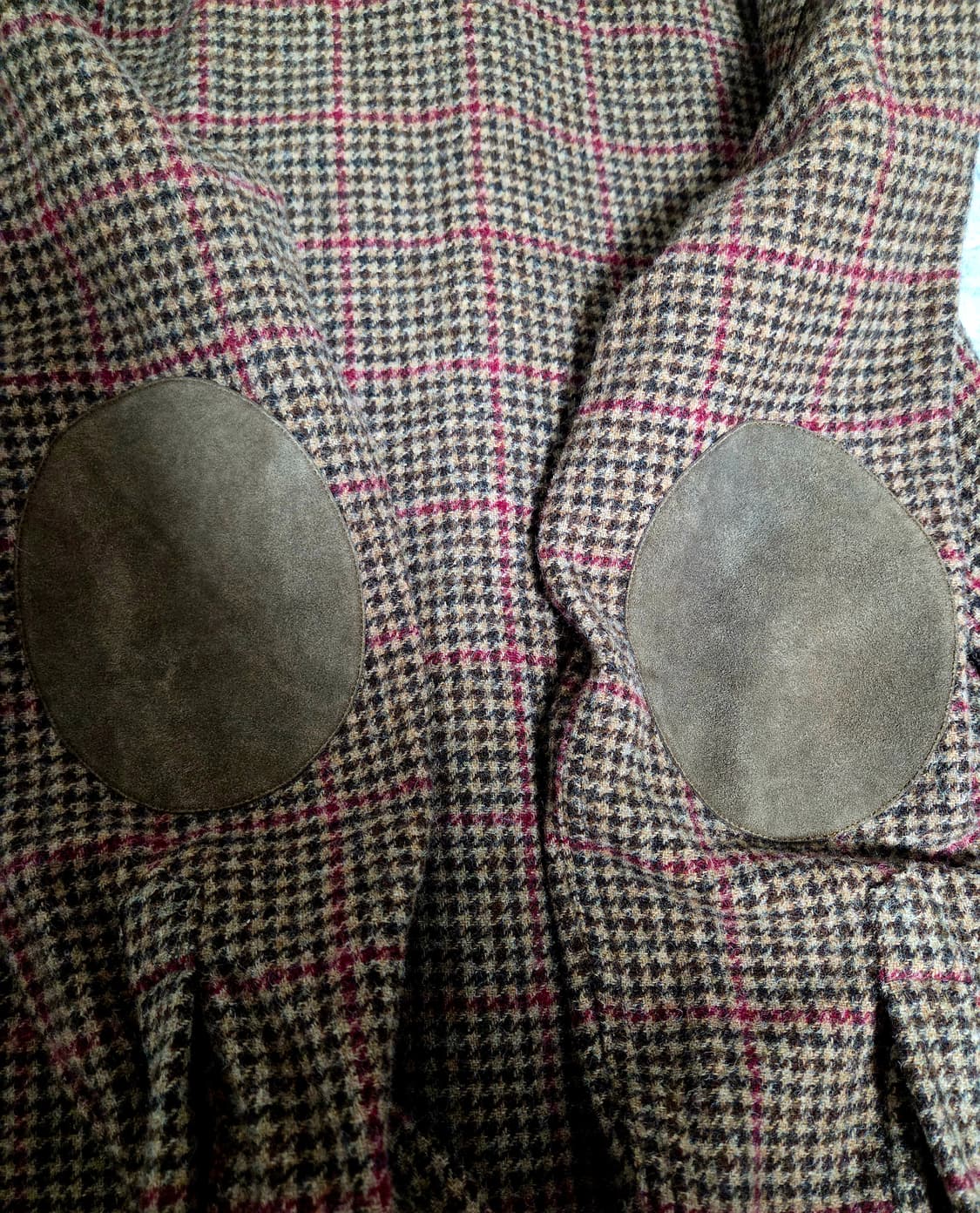 L,105) 폴로 셰틀랜드 브라운 울 오버셔츠 팝니다. 상품이미지7