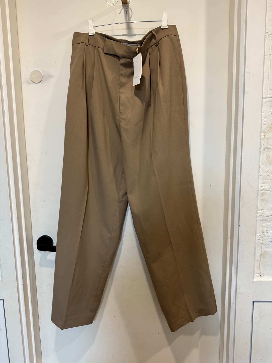 새상품 더프랭키샵 수트 팬츠 라떼  상품이미지3