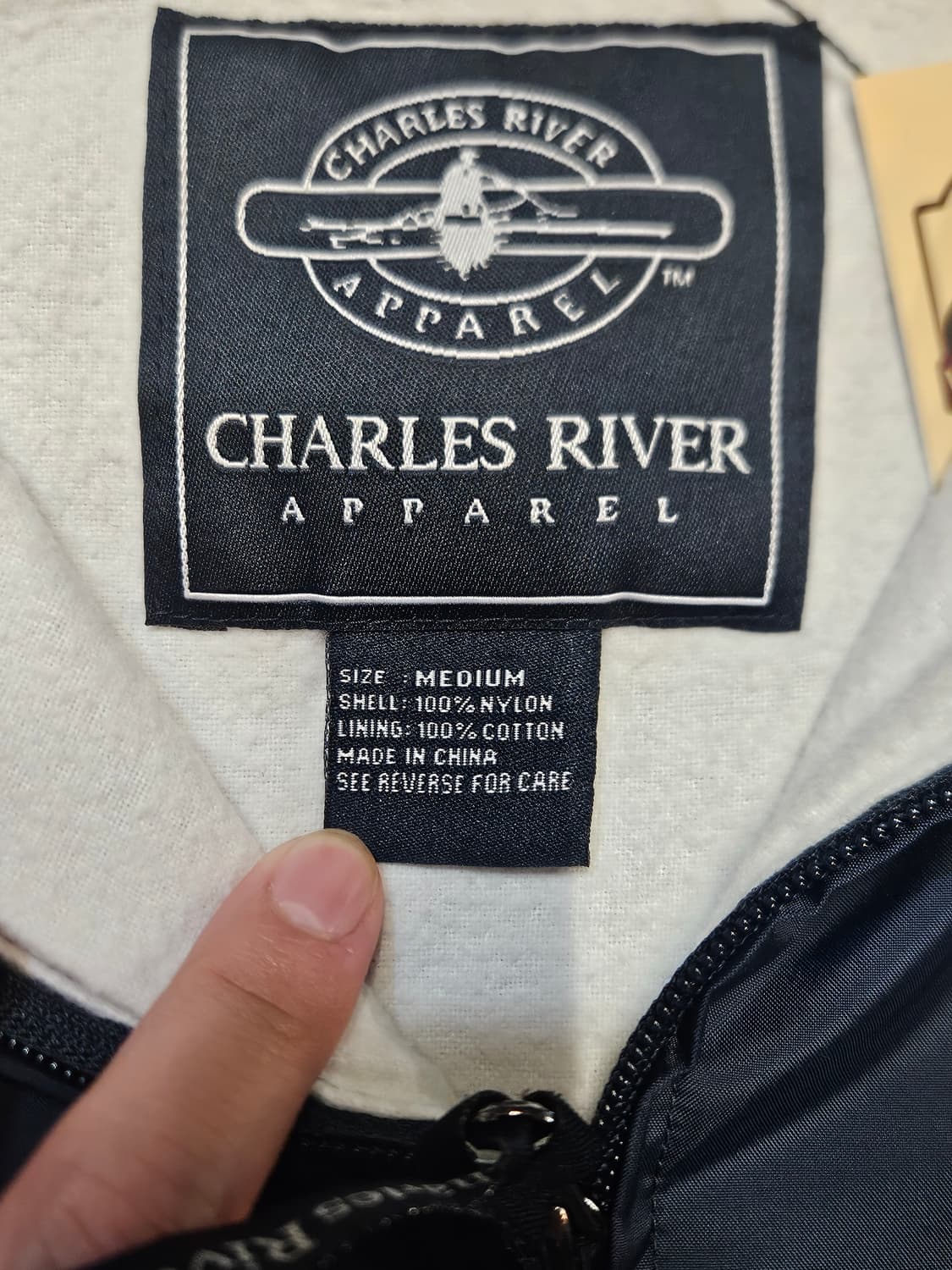 Charles River 하프집업 아노락 상품이미지4