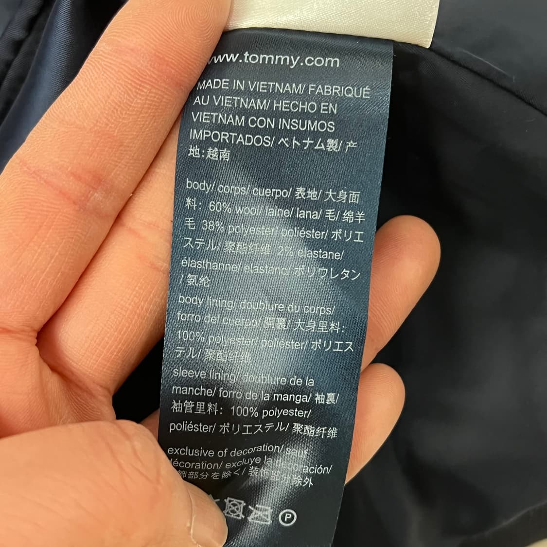 타미힐피거 베이직 울 블레이저 s09351 상품이미지7