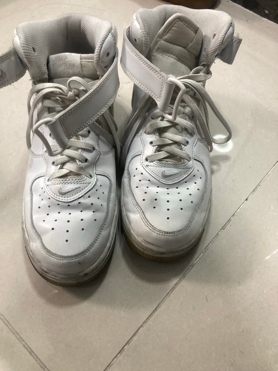 에어포스 미드 화이트 260 상품이미지5