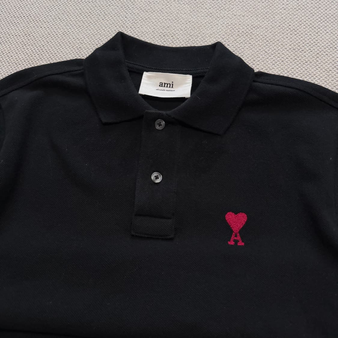 아미 로고 반팔 카라티 상품이미지2