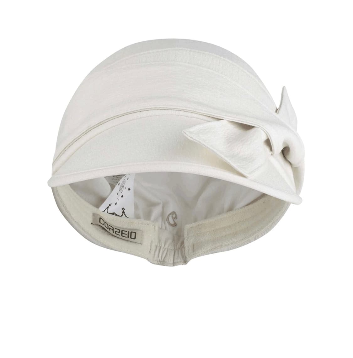 코이세이오 리본 타이 캡모자 아이보리 무신사오헤시오허그유어스킨모리걸빈티지 상품이미지1