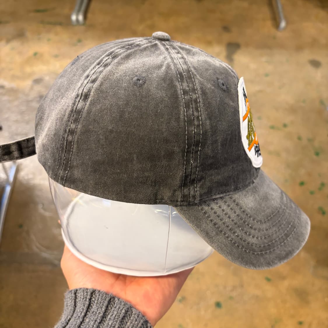 90s USA 빈티지 ACDC 볼캡 야구모자 모자 상품이미지6