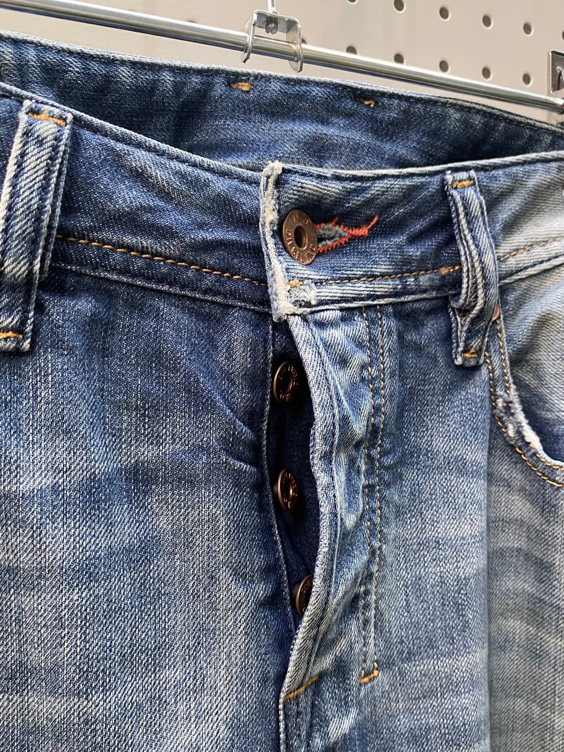 디젤 ZATINY 플레어 데님 팬츠 상품이미지6