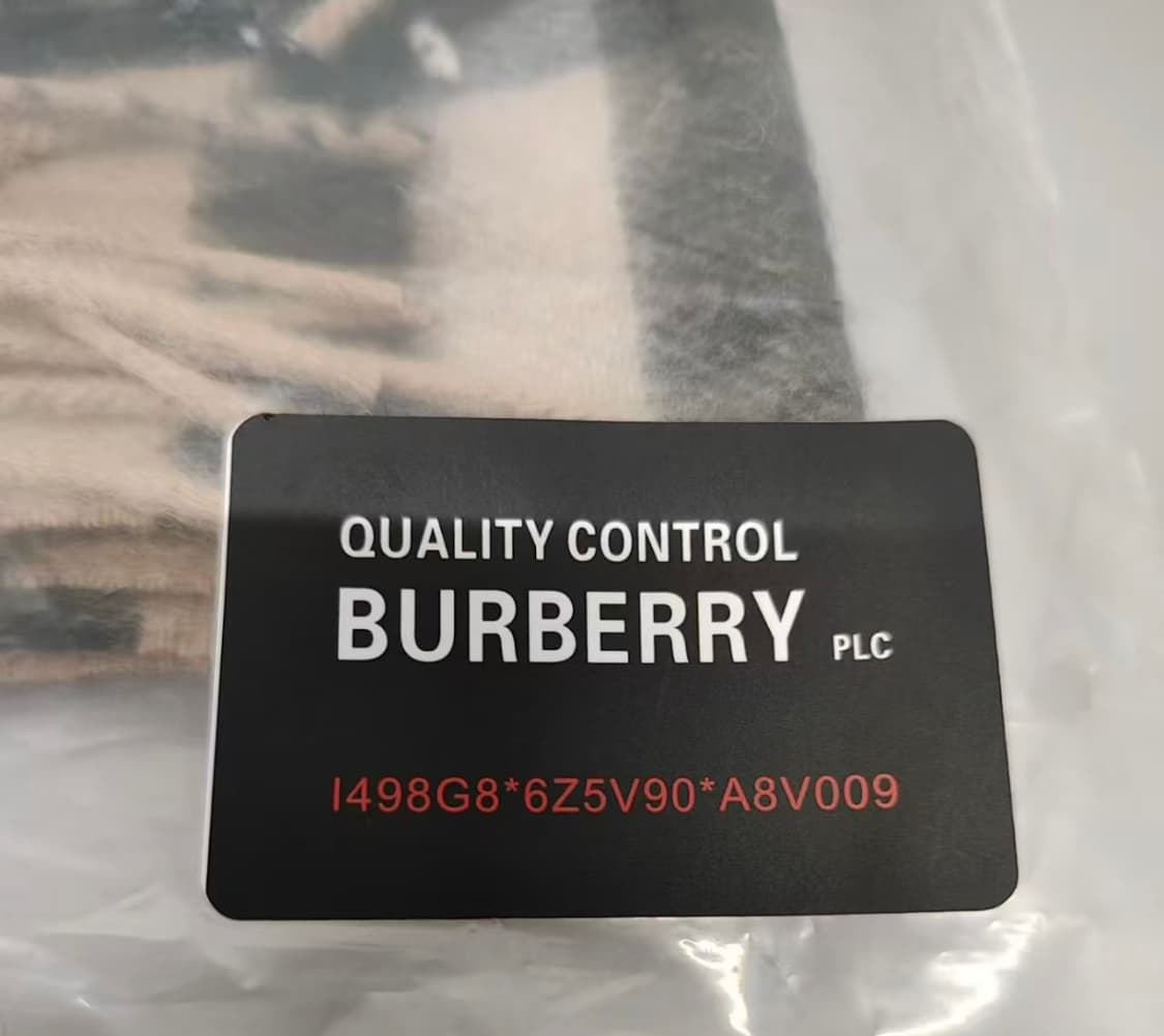 버버리 캐시미어 머플러 클래식 체크 남여공용 정품 상품이미지6