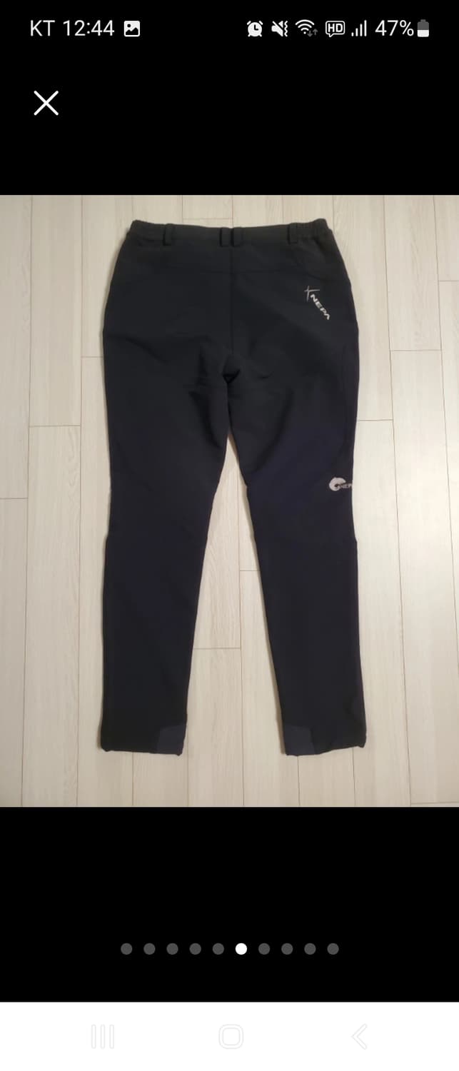 네파 블랙 여성 기모 등산 바지 72(M)
 상품이미지6