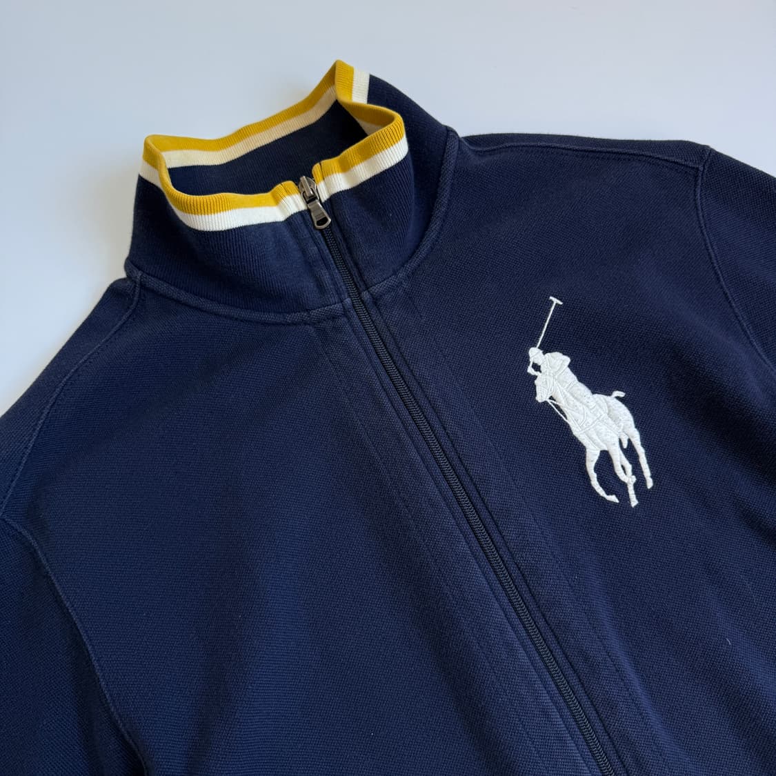 Polo  폴로 랄프로렌 네이비 화이트 빅포니 집업 가디건  상품이미지5