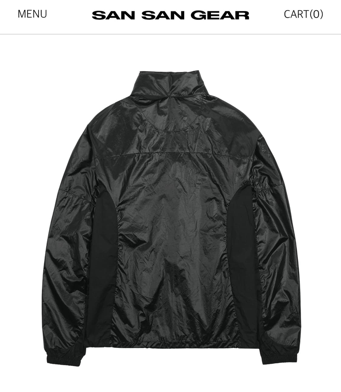 산산기어 LUSTER JACKET Black 2 상품이미지2