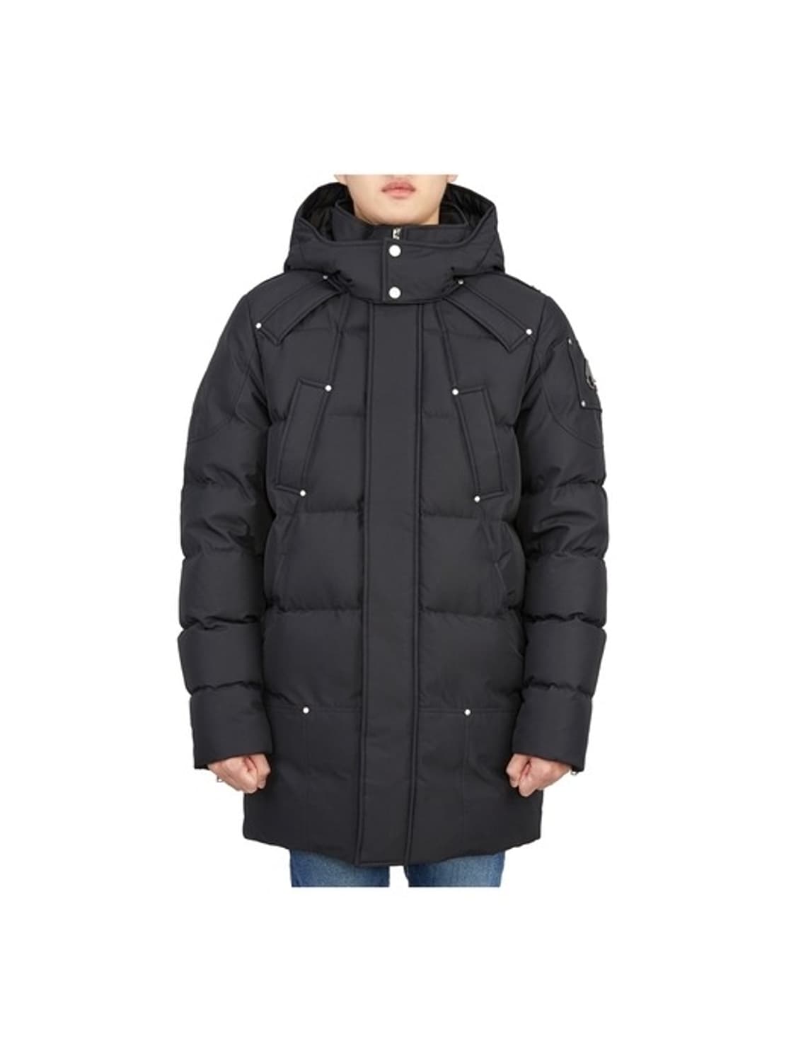 무스너클 후드다운 패딩 사이즈s 상품이미지1