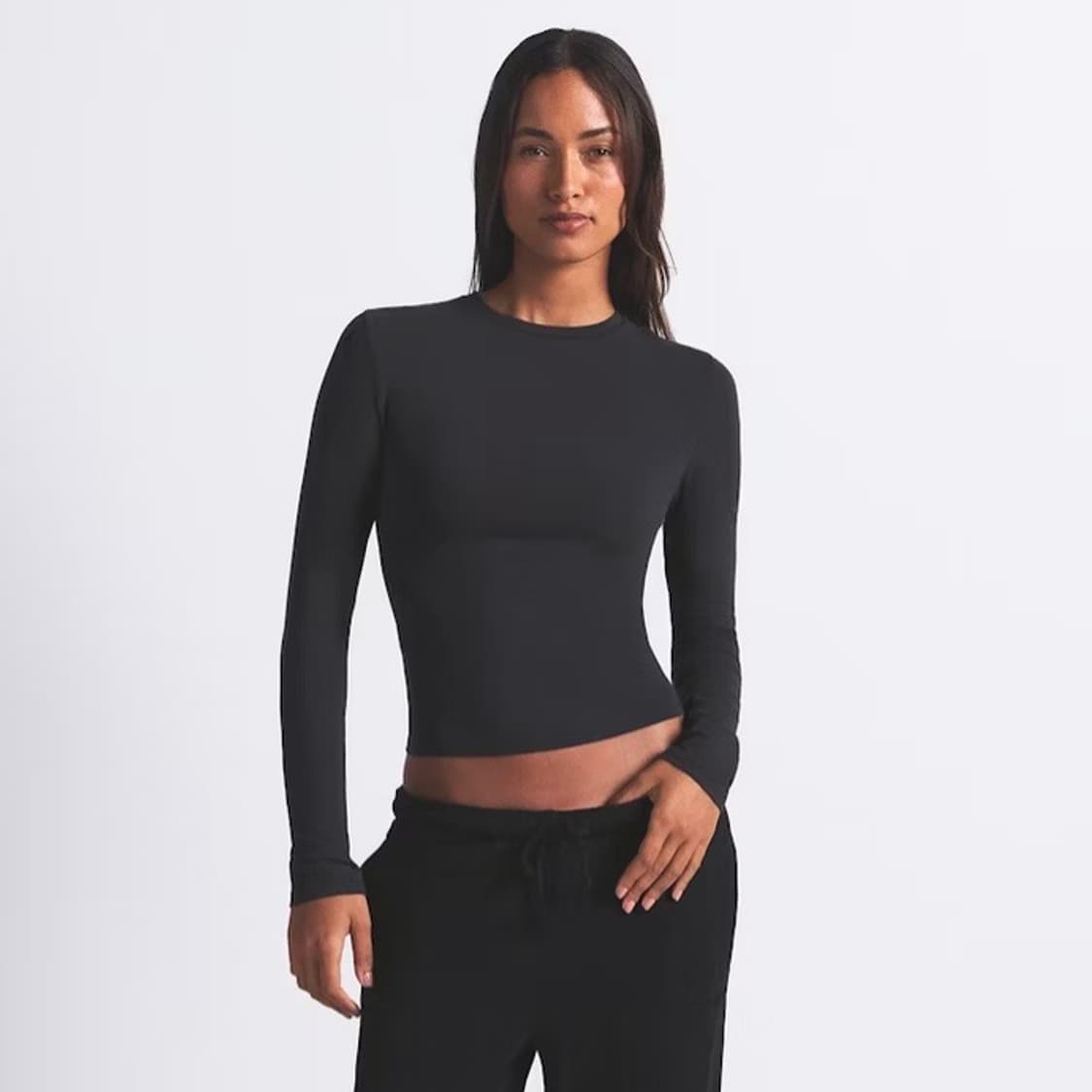 스킴스 코튼저지 롱슬리브 티셔츠 s 상품이미지1