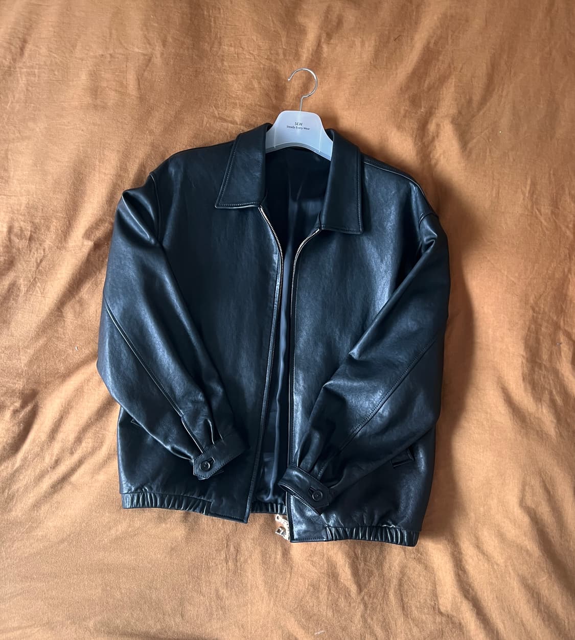 SEW 스테디에브리웨어 레더블루종 3사이즈 상품이미지1