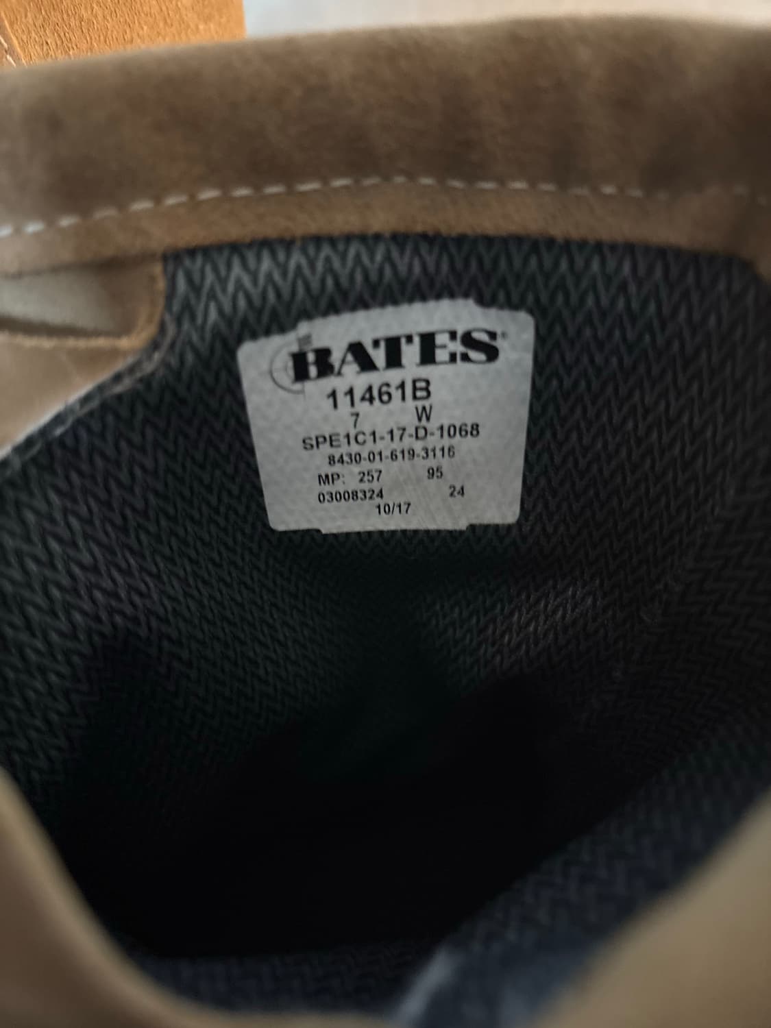 BATES 베이츠 미군 고어텍스 부츠 상품이미지8