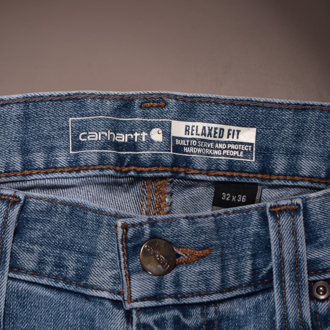 칼하트 데님 워크팬츠 상품이미지3