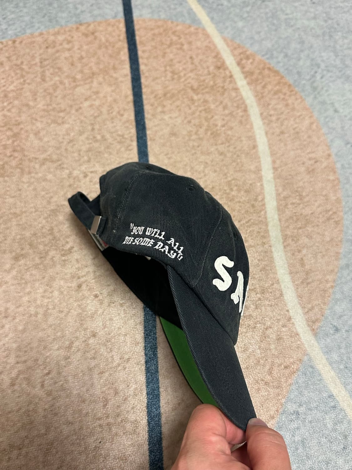 세인트 미카엘 (Saint Mx6) 25ss 6패널 캡 블랙 상품이미지2