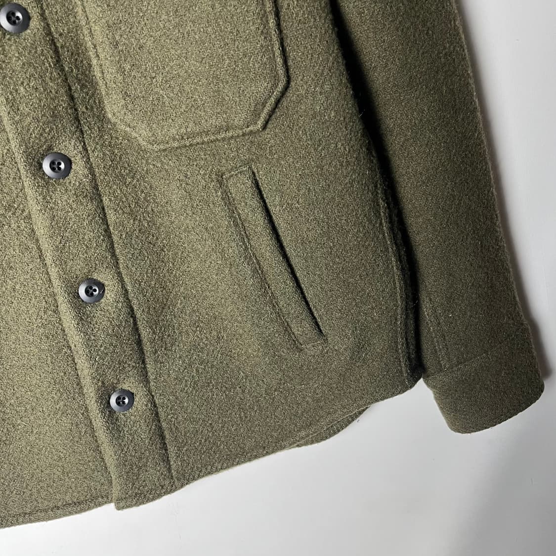 [Beams] 빔즈 울 헤비 셔츠 상품이미지4