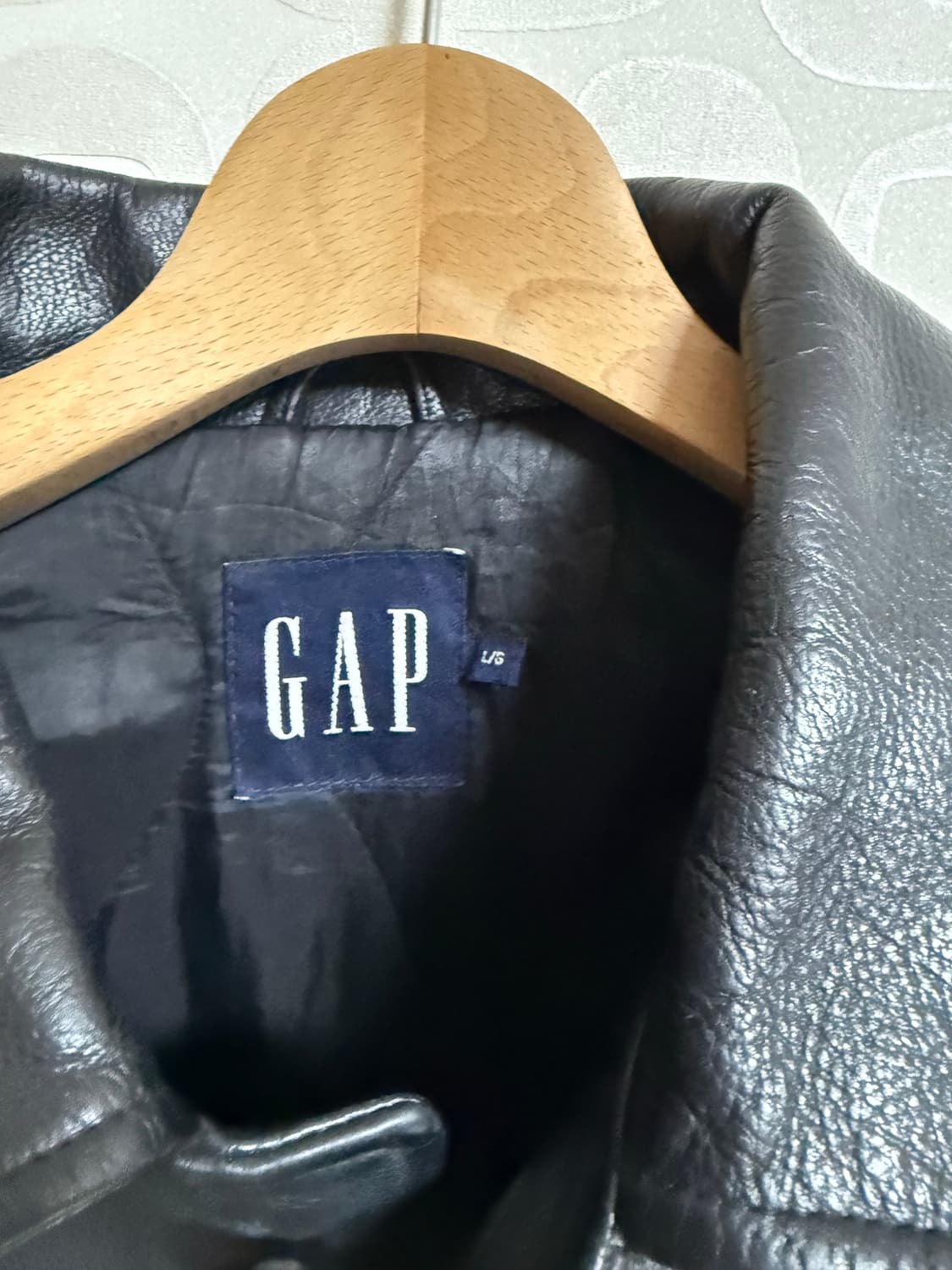 Gap 갭 90S OLD GAP 가죽 카코트 L사이즈 상품이미지8