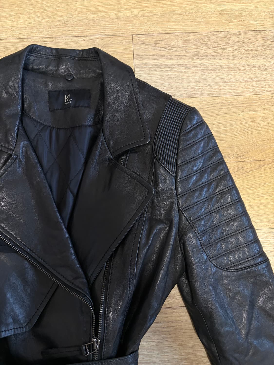 바이린 양가죽 바이커 코트자켓 44-55 상품이미지2