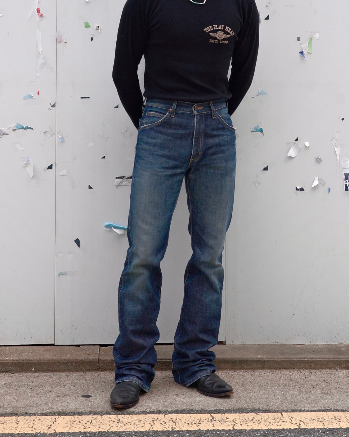 90's Lee Boot Cut Denim Pants 상품이미지6