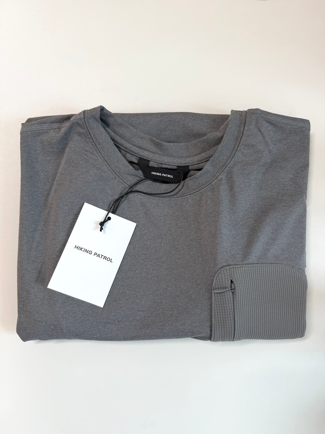 하이킹 패트롤 롱슬리브 그레이 L사이즈 상품이미지1