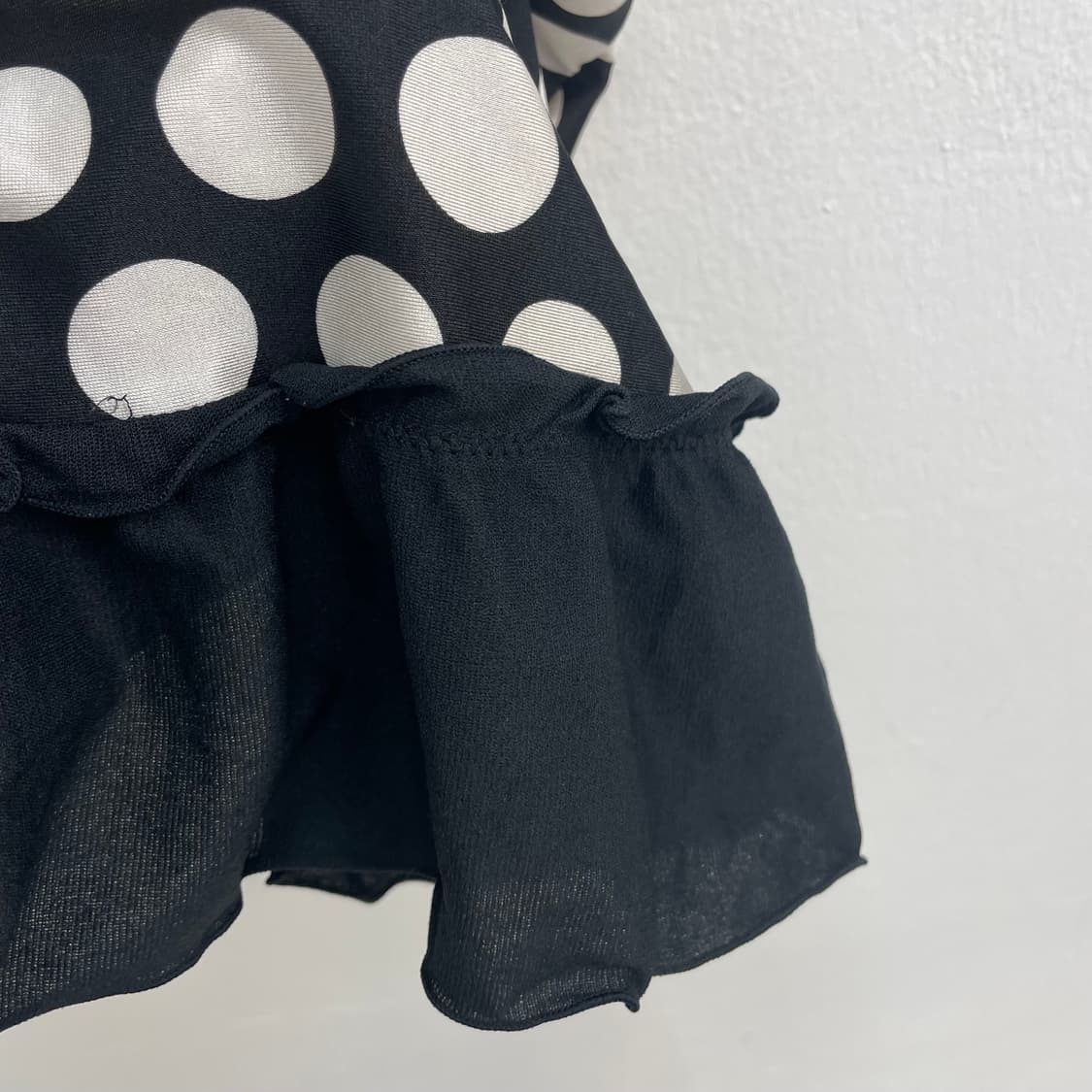 Retro Dot Babydoll Dress 상품이미지4