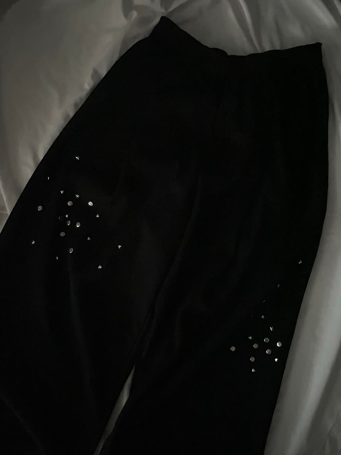 엘씨디씨 LCDC 스파클 와플 팬츠 블랙 상품이미지3